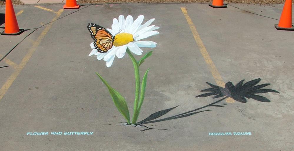 Chalk Art, Street drawing