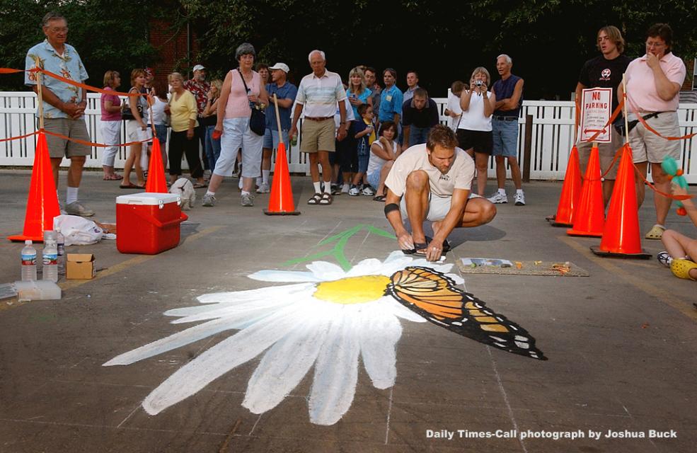 Chalk Art, Street drawing