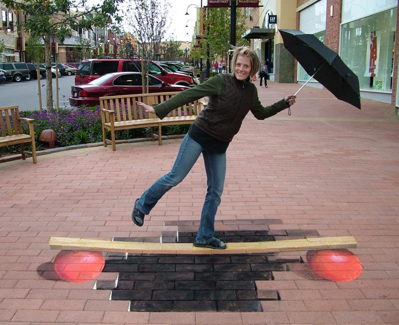 Chalk Art, Street drawing