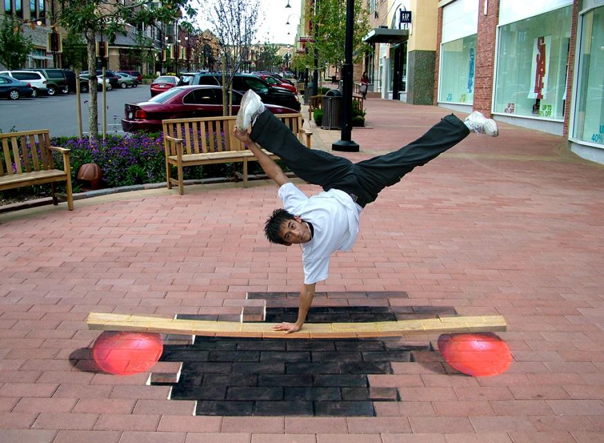 Chalk Art, Street drawing