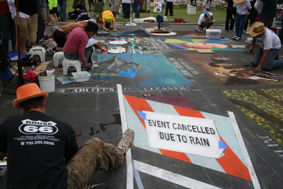 Santa Barbara, Chalk Art Festival