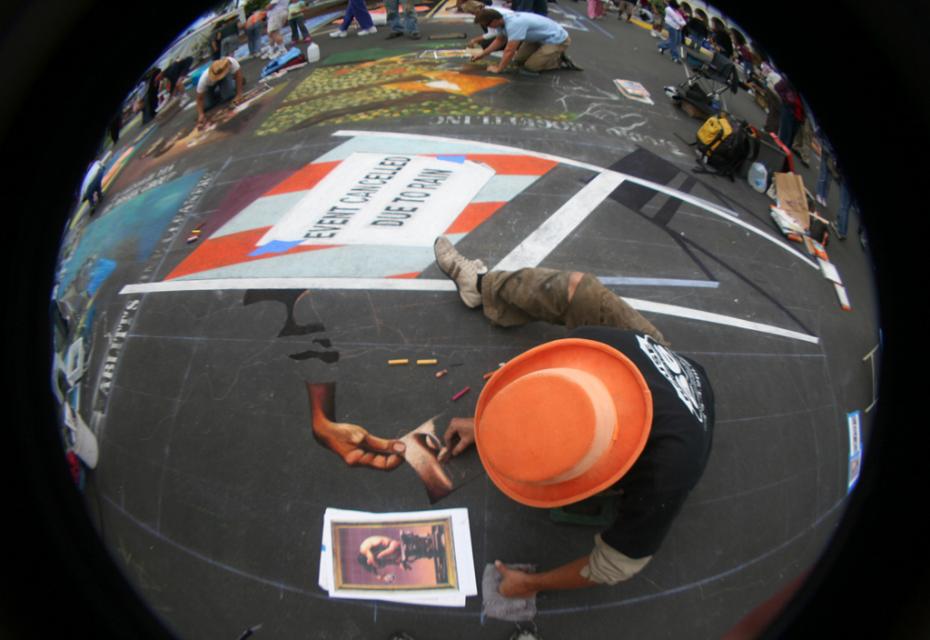 Santa Barbara, Chalk Art Festival