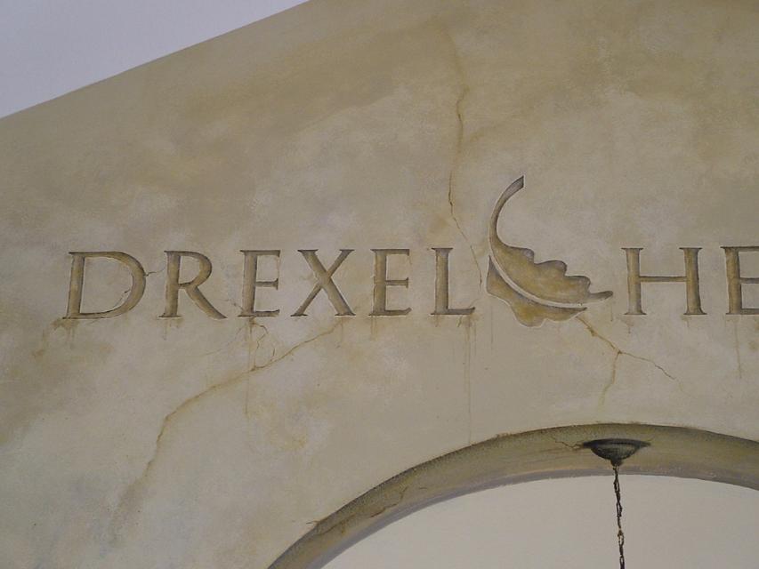 Decorative mural logo