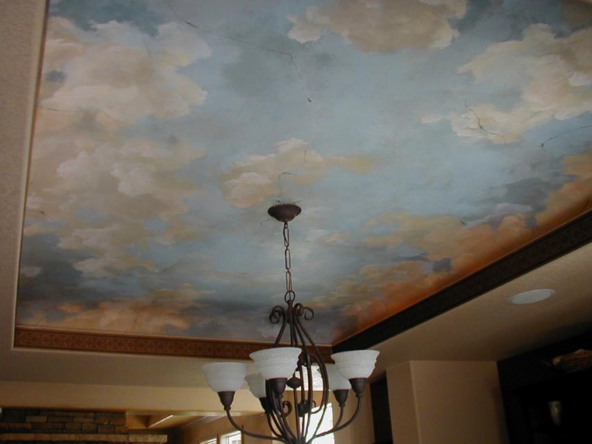 sky mural